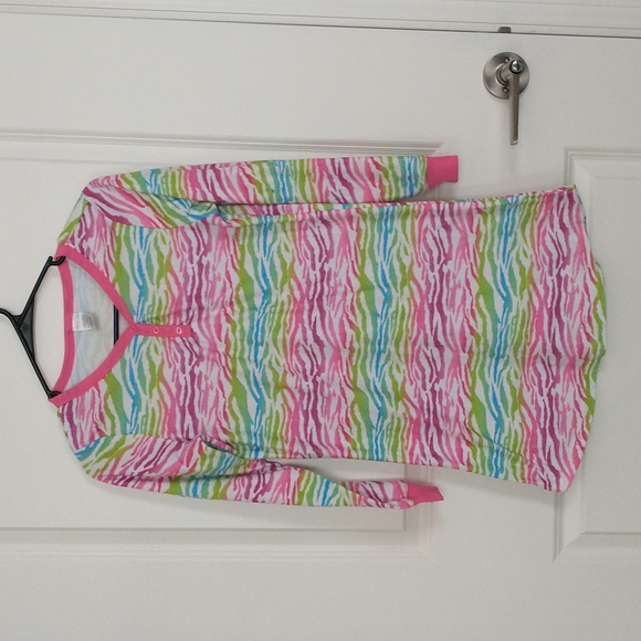 No name brand large 10-12 green blue red - Picture 1 of 7